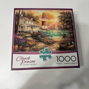Chuck Pinson Cottage By The Sea 1000-Piece Jigsaw Puzzle By Buffalo Games